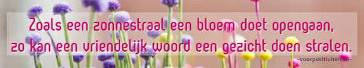 Quote_zonnestraal-bloem-vriendelijk-woord_CursuscentrumdeSchans